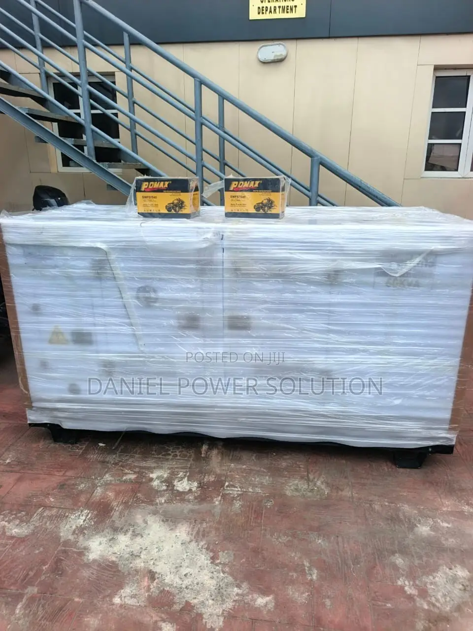 Perkins Diesel Soundproof Generator Model Sp100kva 100% Coppe