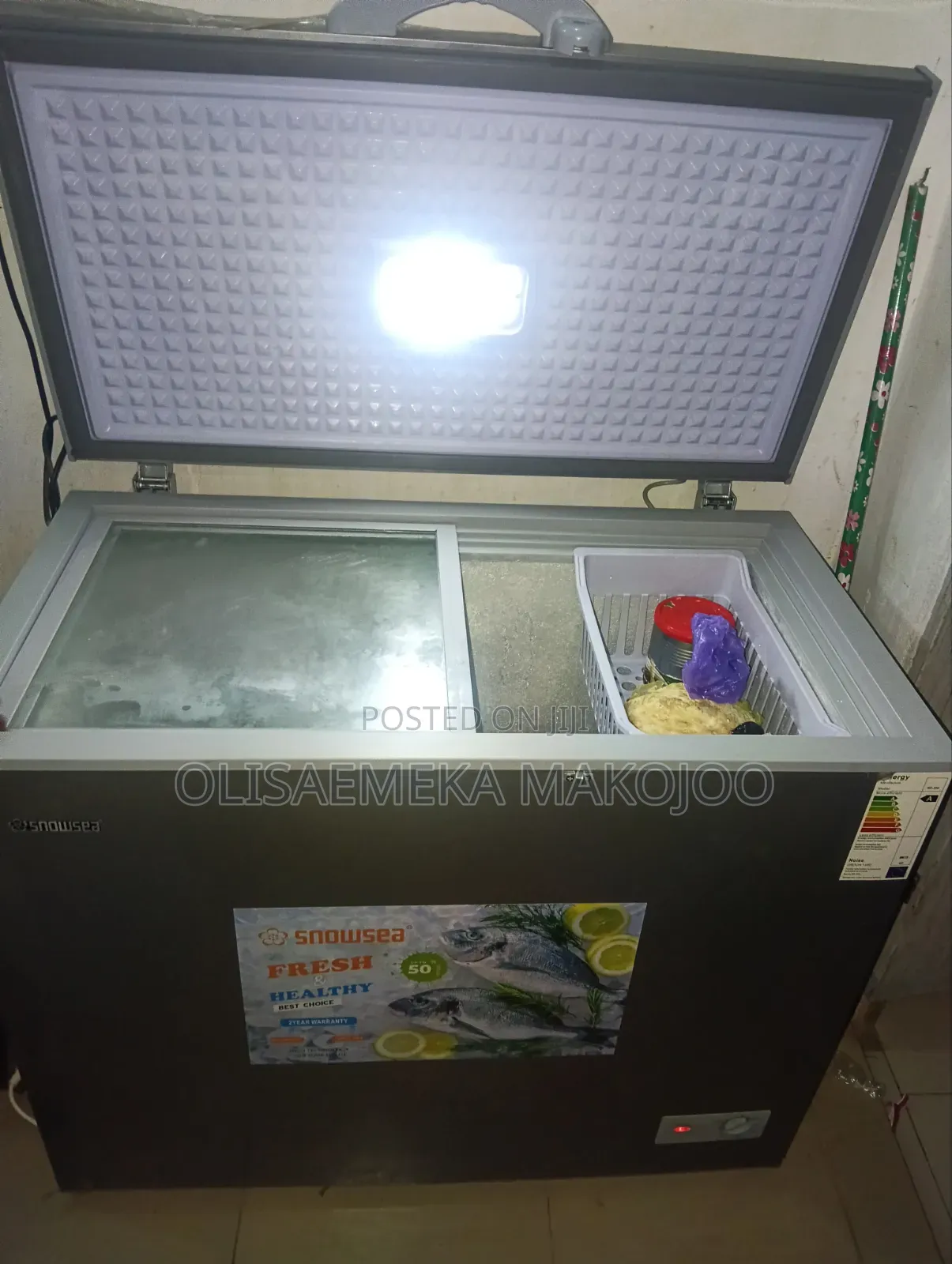 Neatly Used Snow Sea 220L Deep Freezer