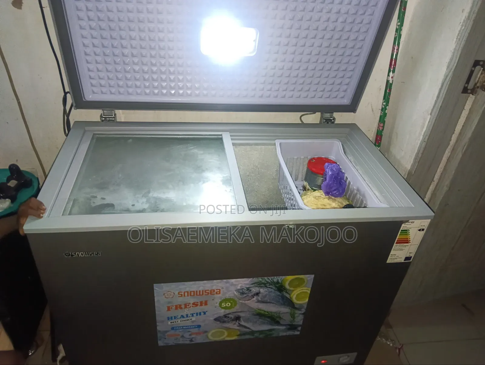 Neatly Used Snow Sea 220L Deep Freezer