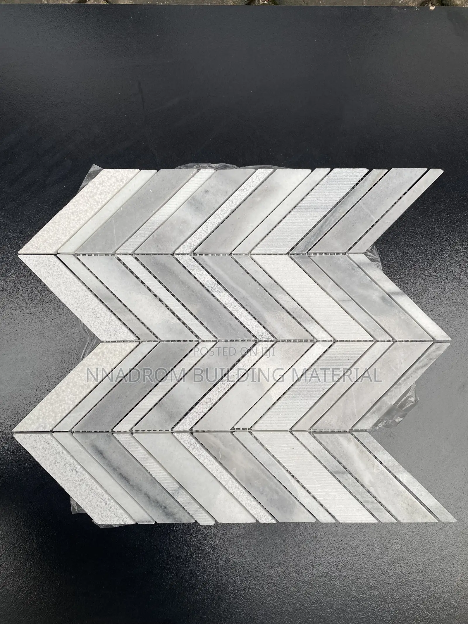 Unique Design White Marble Mosaic