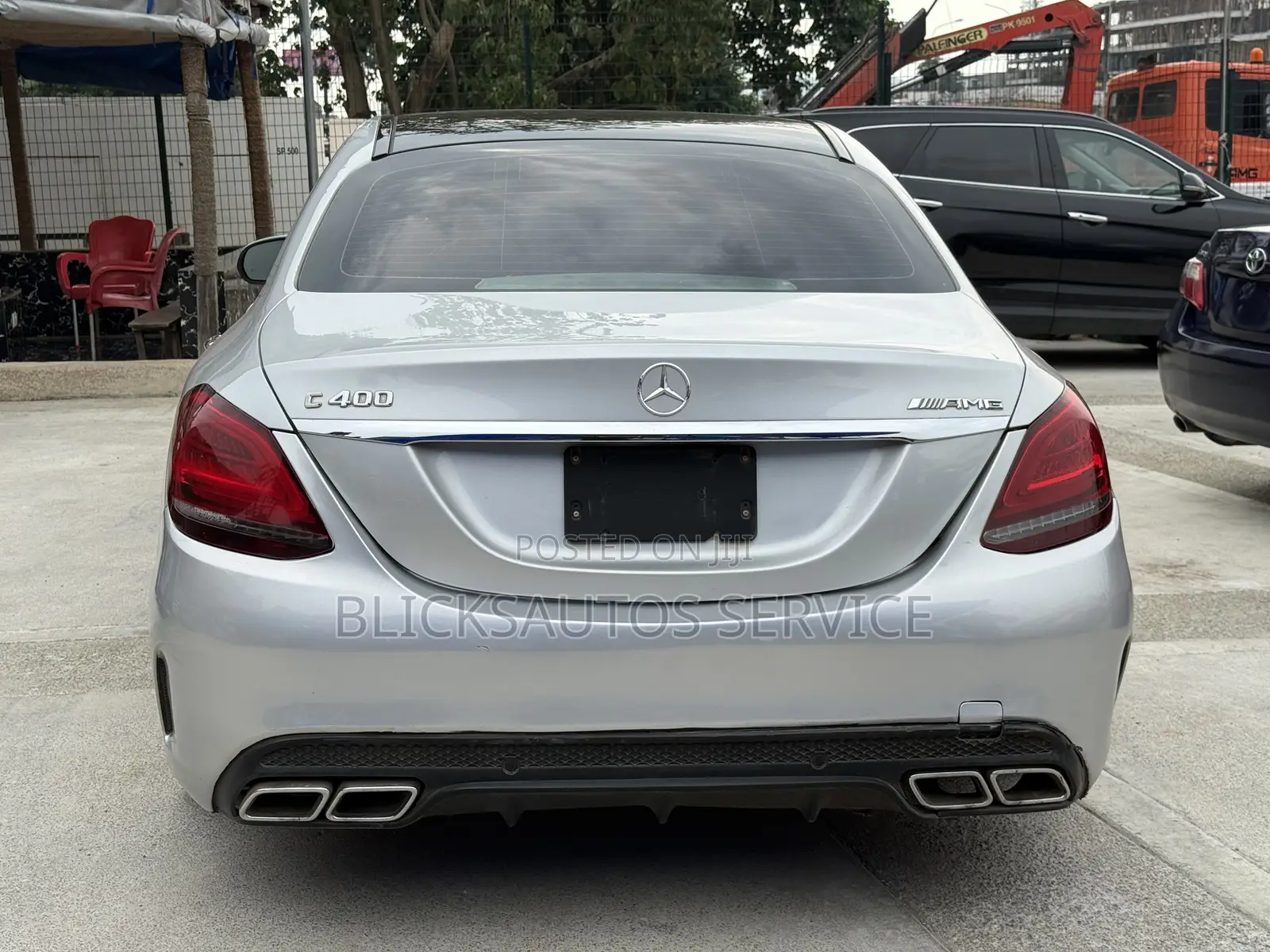 Mercedes-Benz C400 2017 Silver