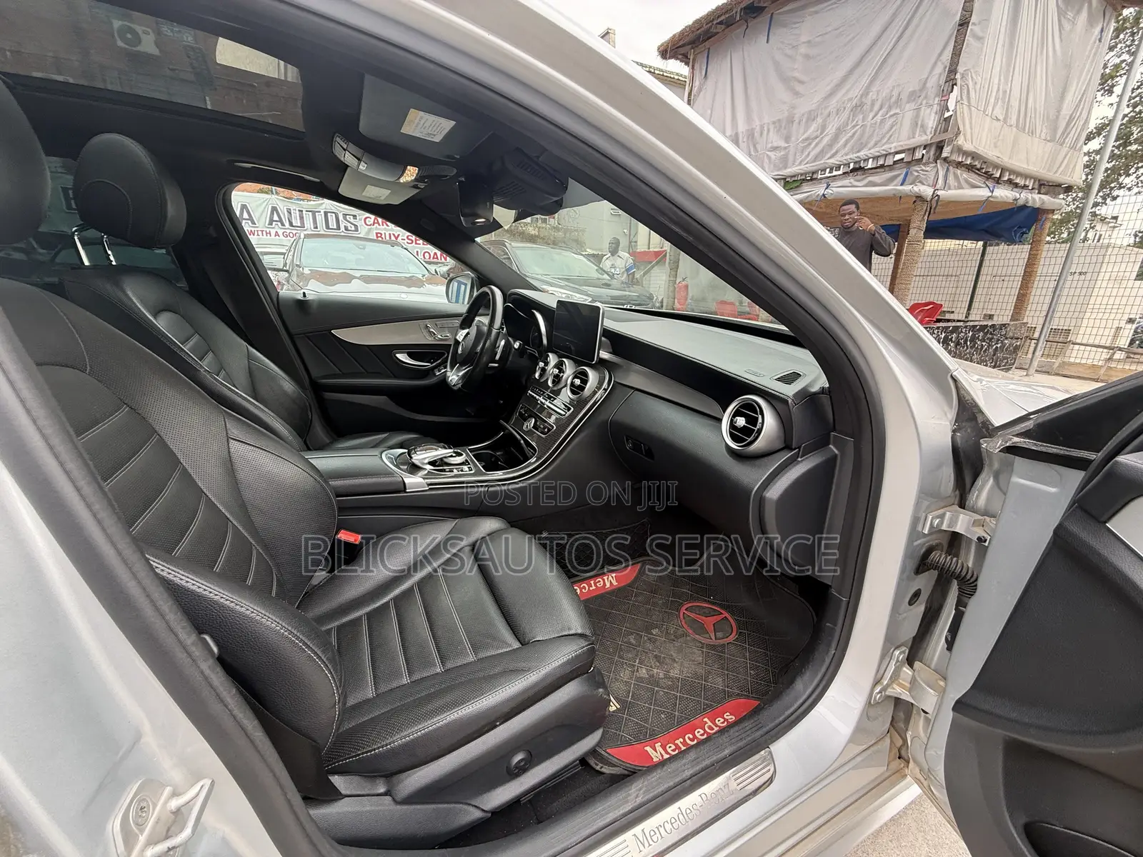 Mercedes-Benz C400 2017 Silver