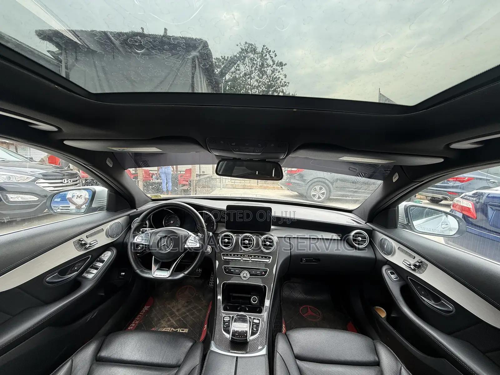 Mercedes-Benz C400 2017 Silver