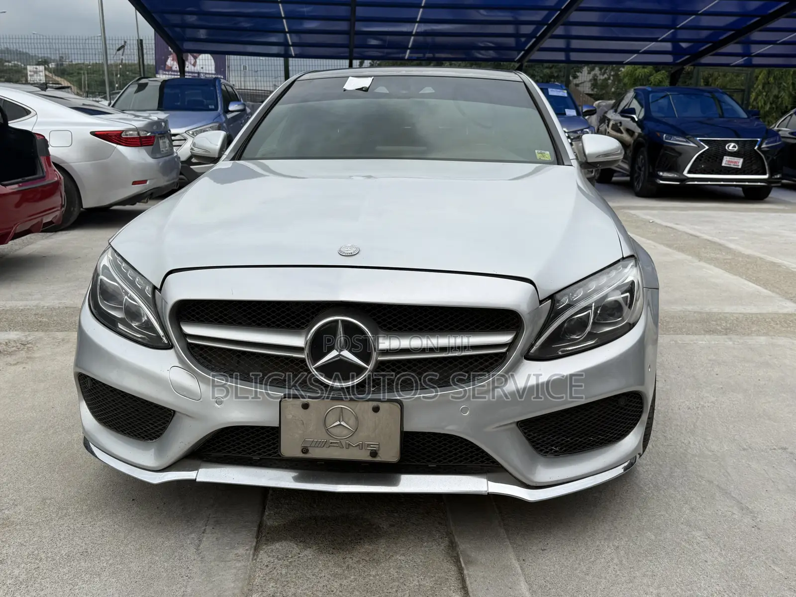 Mercedes-Benz C400 2017 Silver