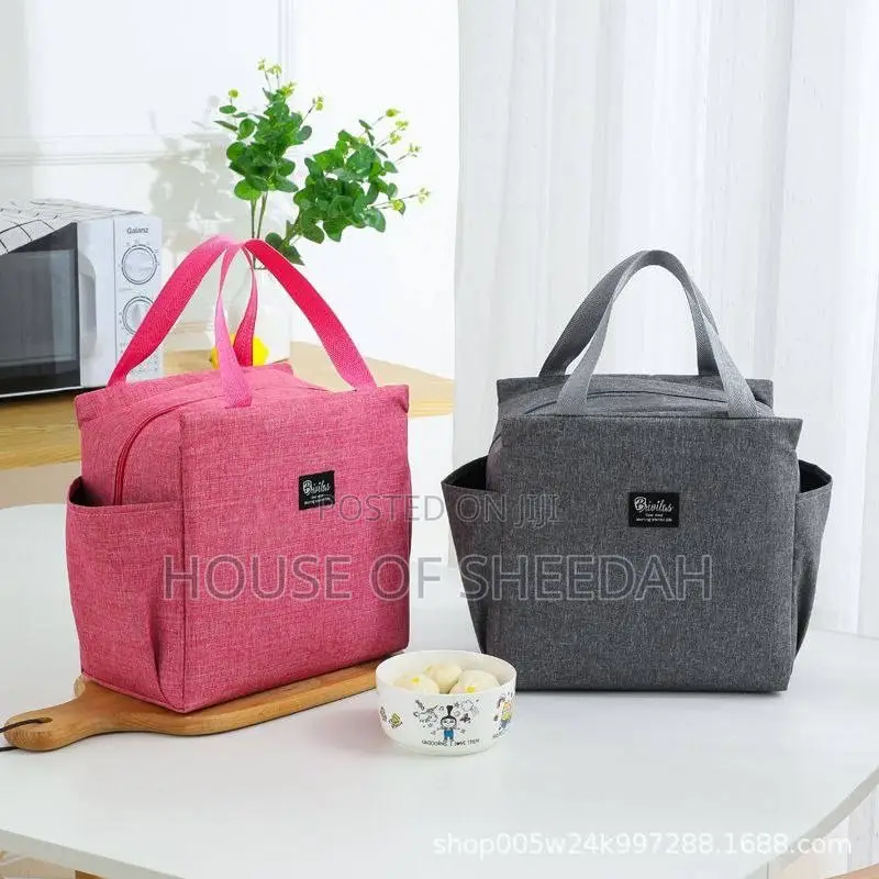 Large-Capacity, Portable Insulated Lunch Bag
