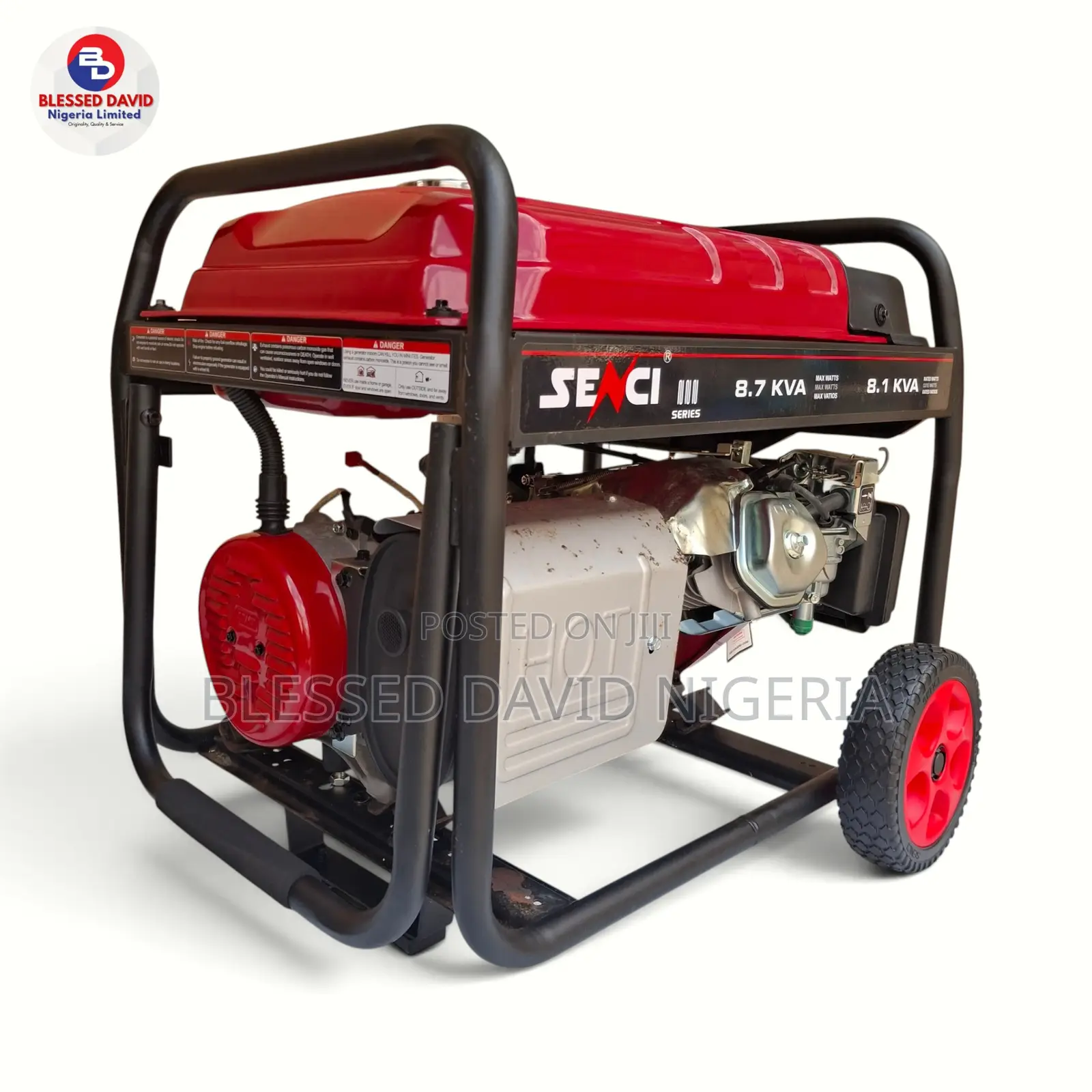 Senci SC13000E, 8.1kva Key Starter Generator