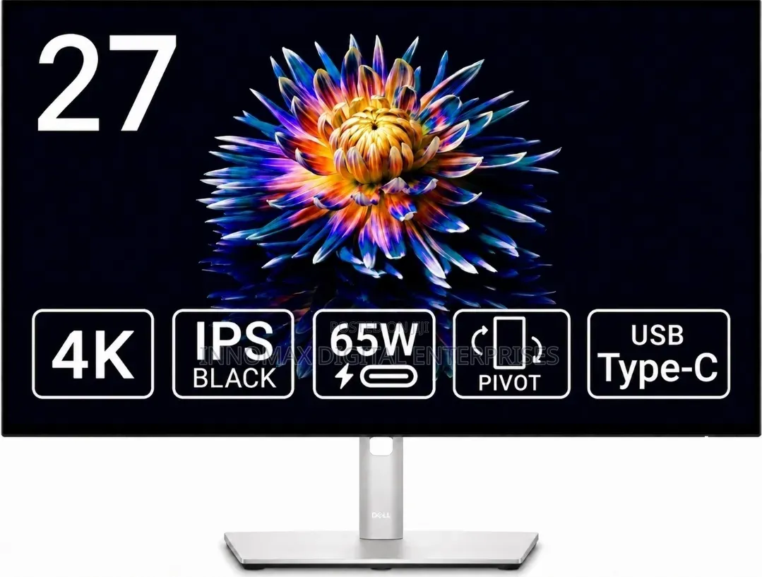 Dell P2721q 27 Inch Uhd, Ips Ultra-Thin Monitor, USB-C, Hdmi