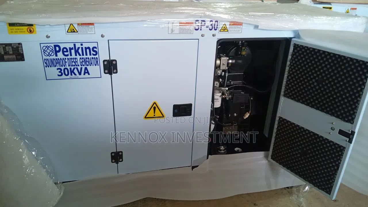 Quality 30kva Perkins Soundproof Diesel Generator