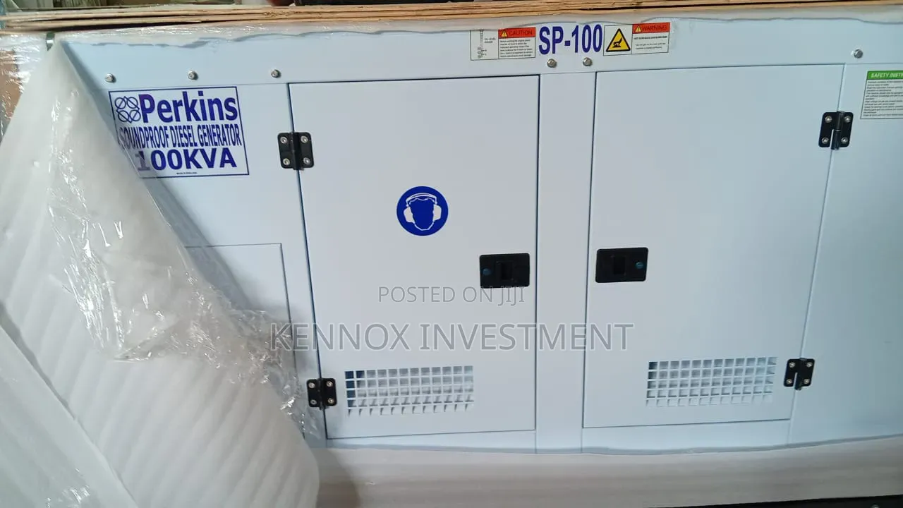 Quality 100kva Perkins Soundproof Diesel Generator
