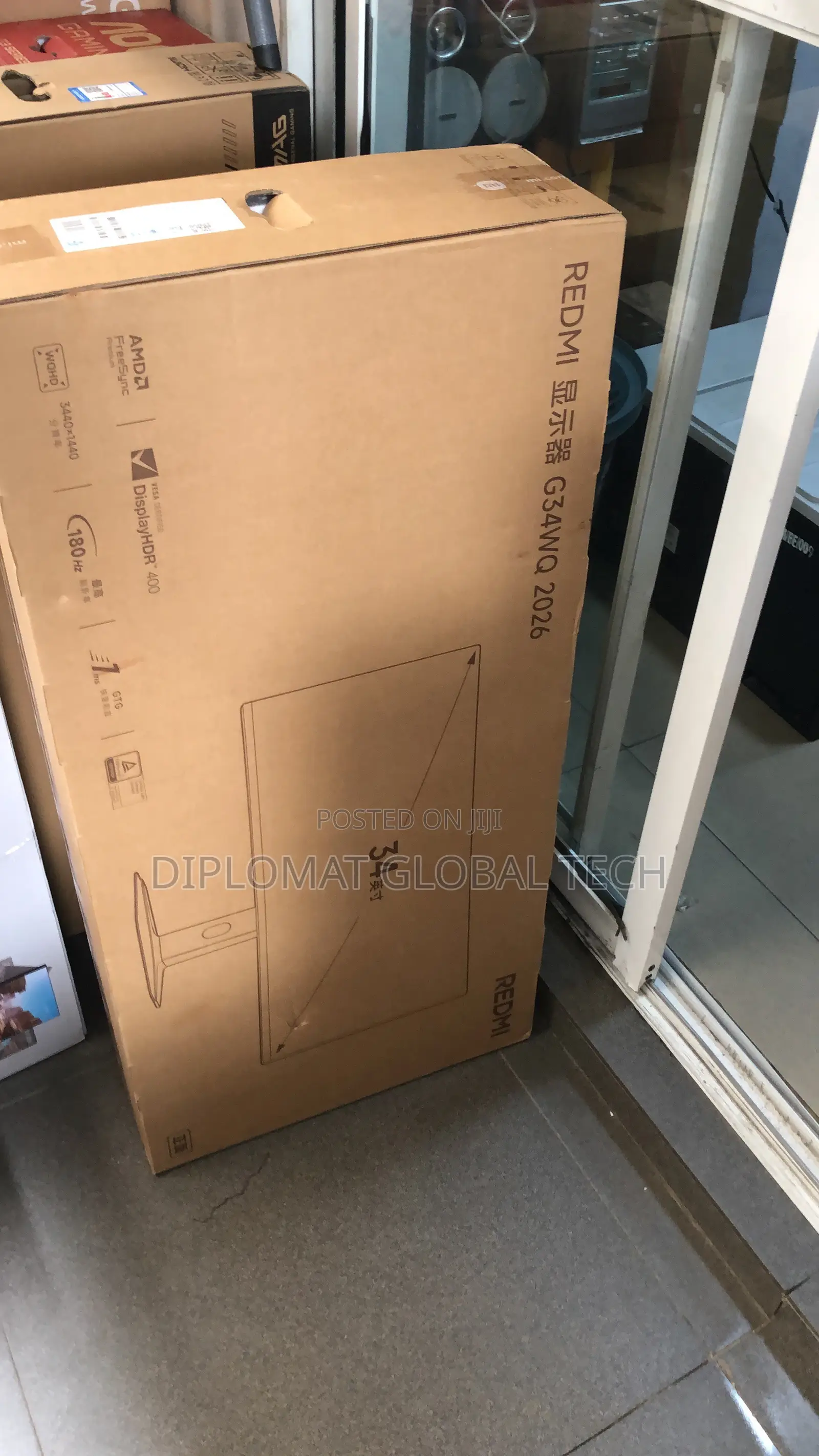 Redmi G34wq 34 Inch WQHD Display Curved Gaming Monitor