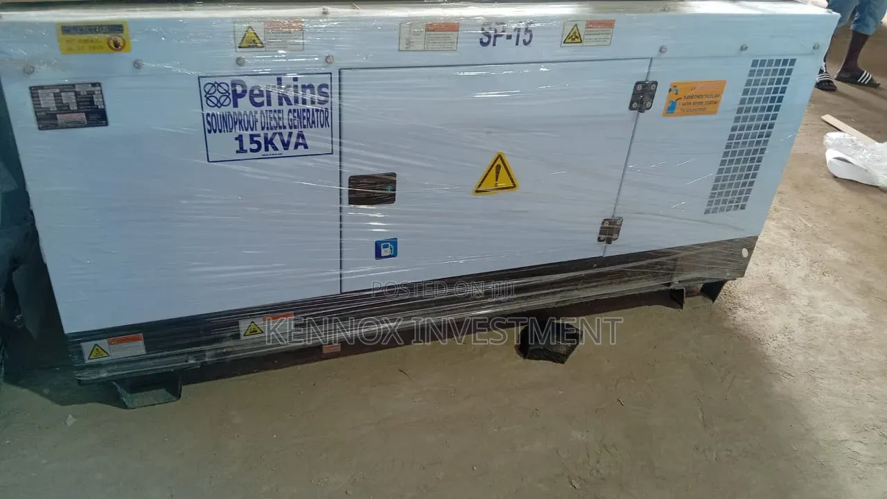 Best Standard 15kva Perkins Soundproof Diesel Generator.