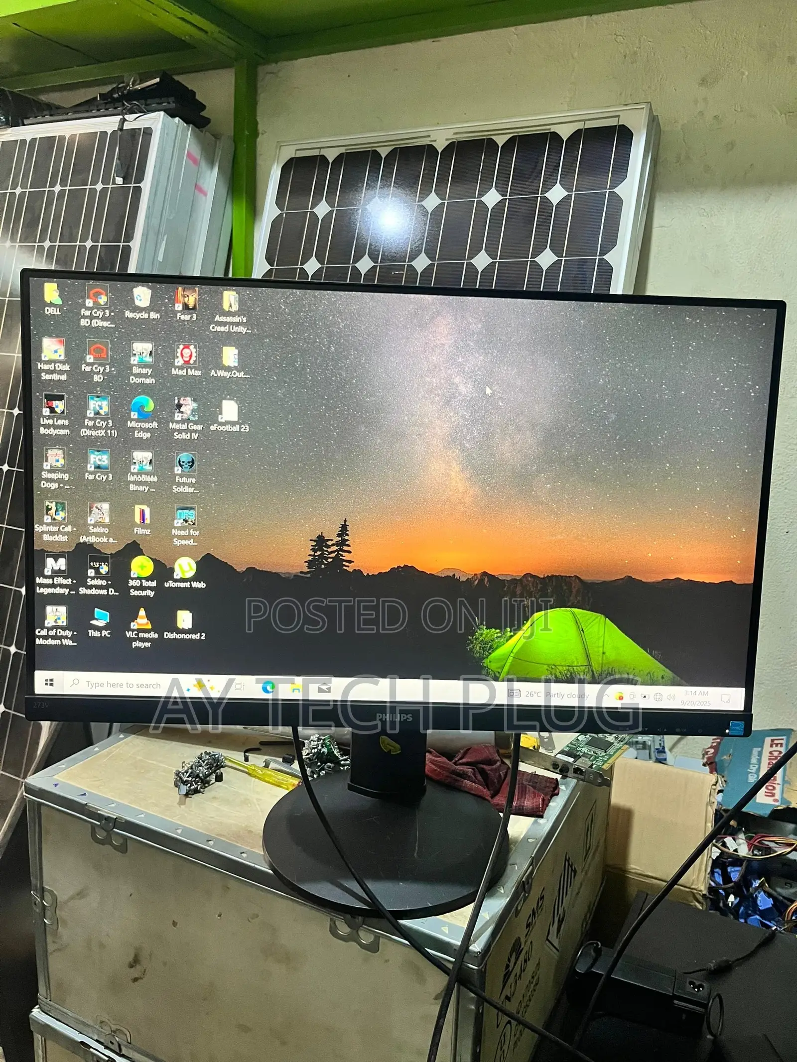 27 Inches Phillip Frameless Monitor