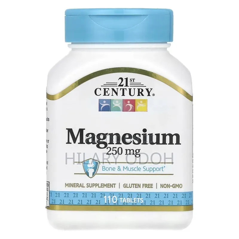 21st Century Magnesium, 250 Mg, 110 Tablets