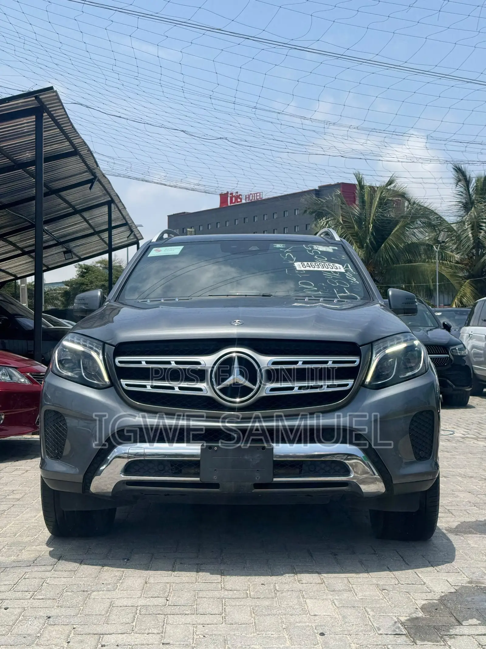 Mercedes-Benz GLS-Class GLS 450 4MATIC 2019 Gray