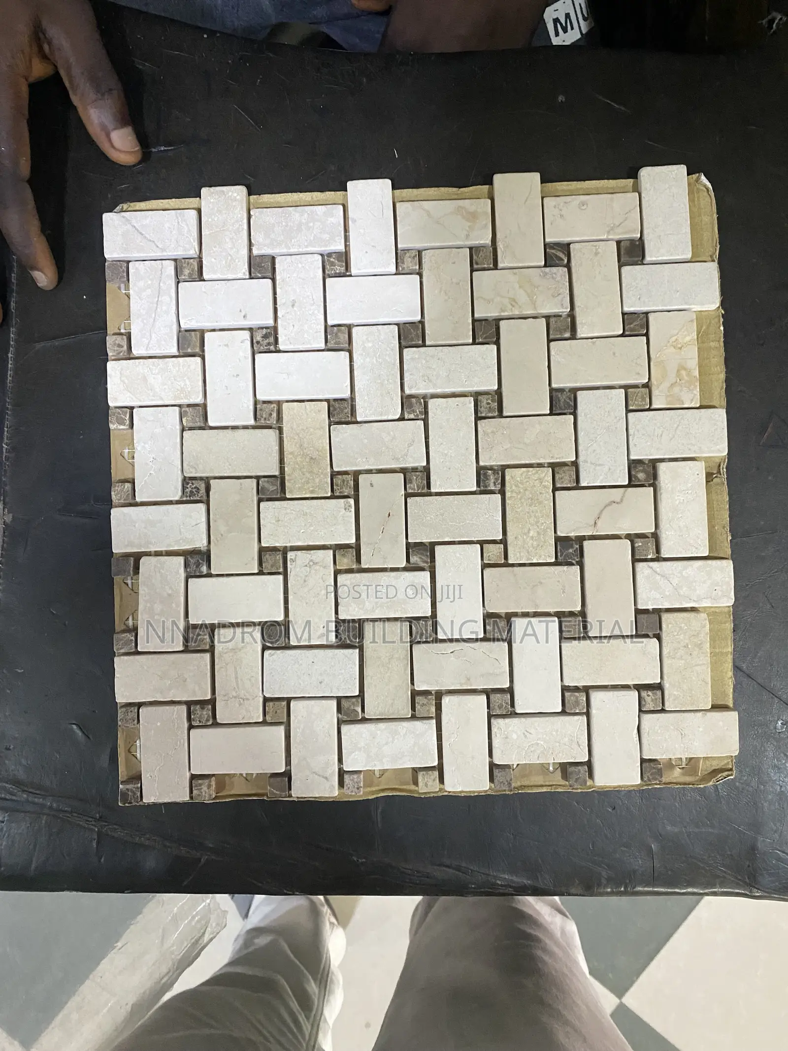 30/30 Basket Design Marble Mosaic