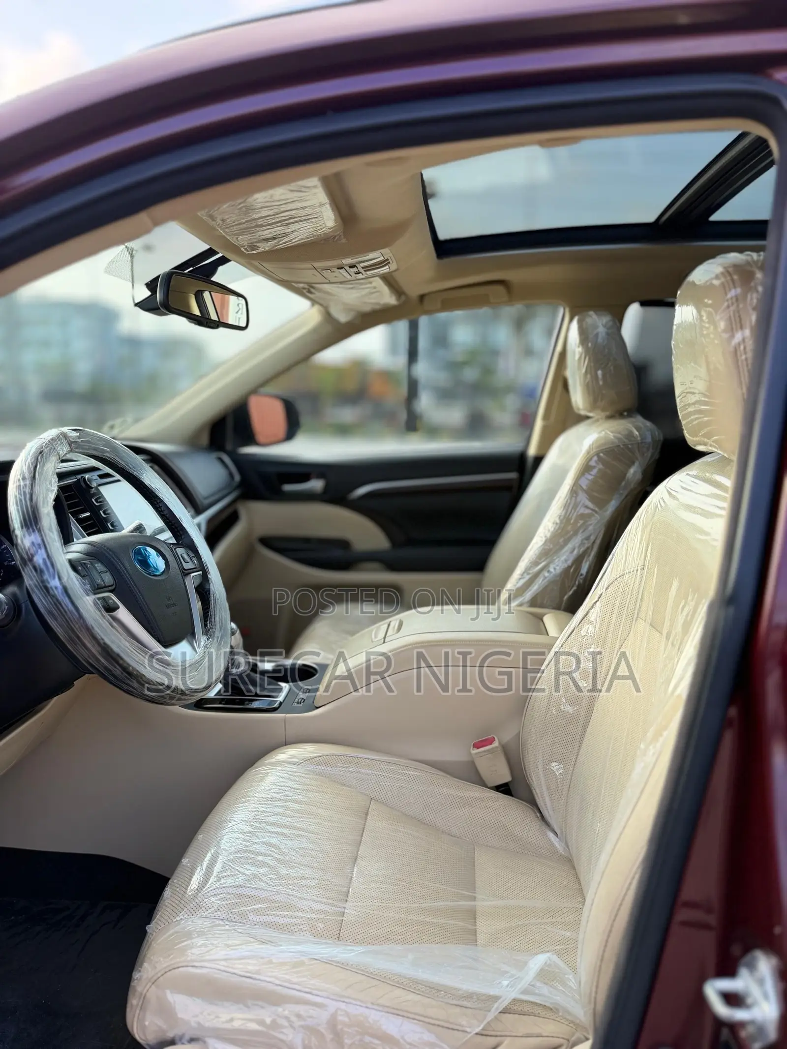 Toyota Highlander Limited 4dr SUV (3.5L 6cyl 6A) 2015 Red