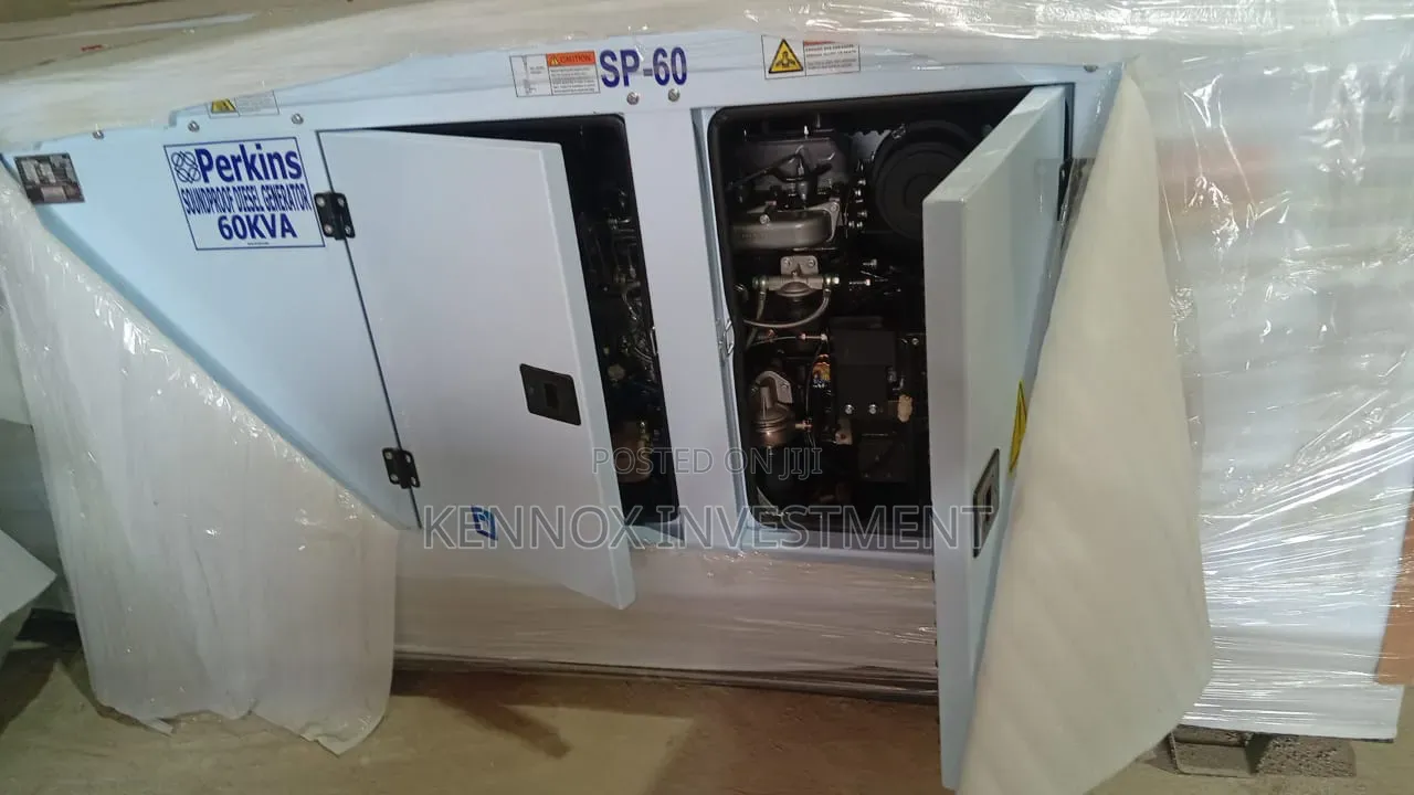 Standard 60kva Perkins Soundproof Diesel Generator