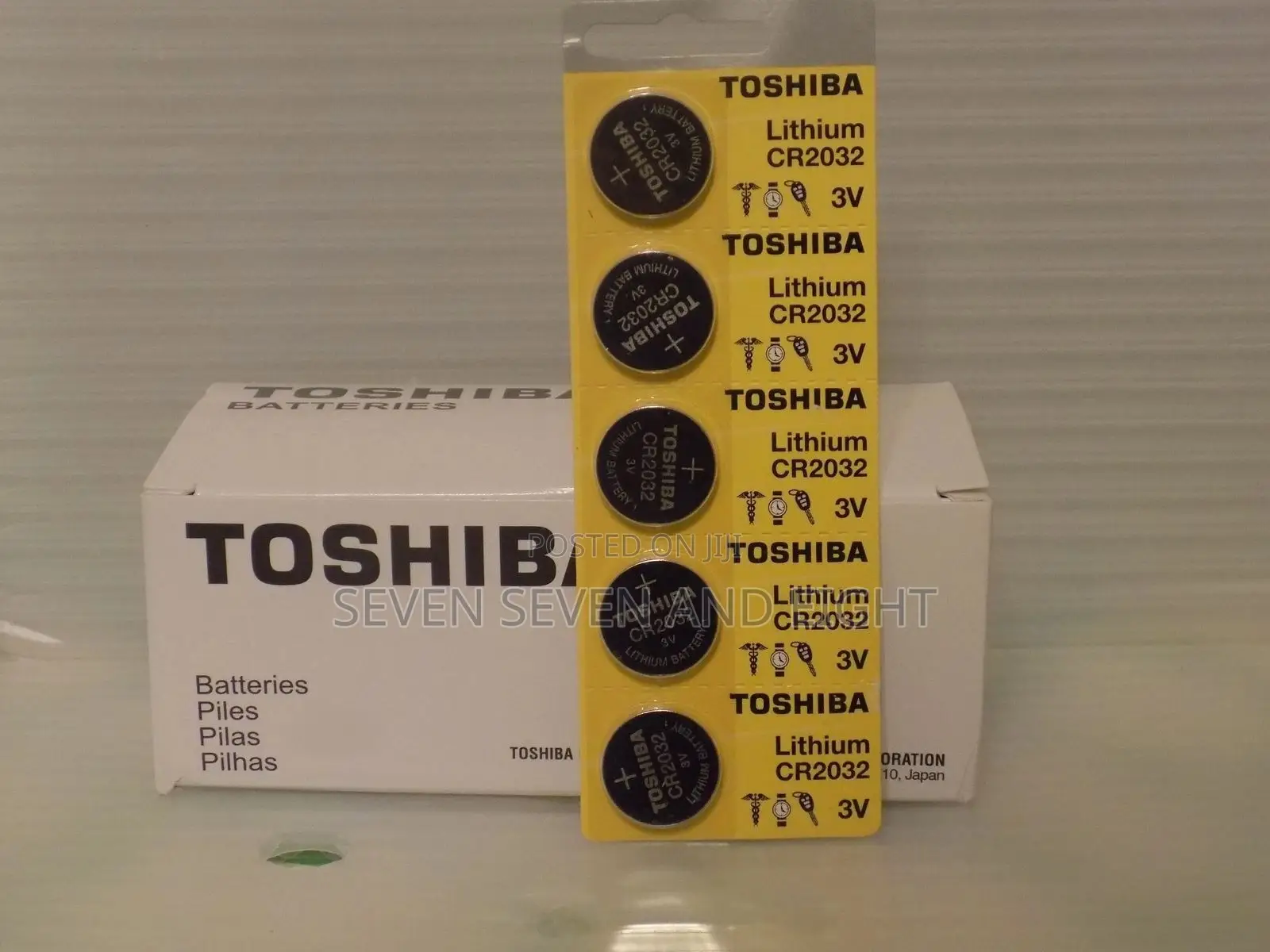 50 X New Toshiba CR2032 3V Lithium Battery(Bulk Sales Only)