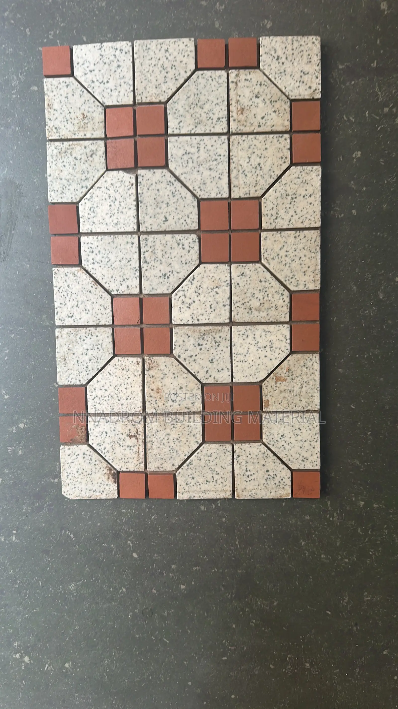 Mt26 Red Matte Mosaic
