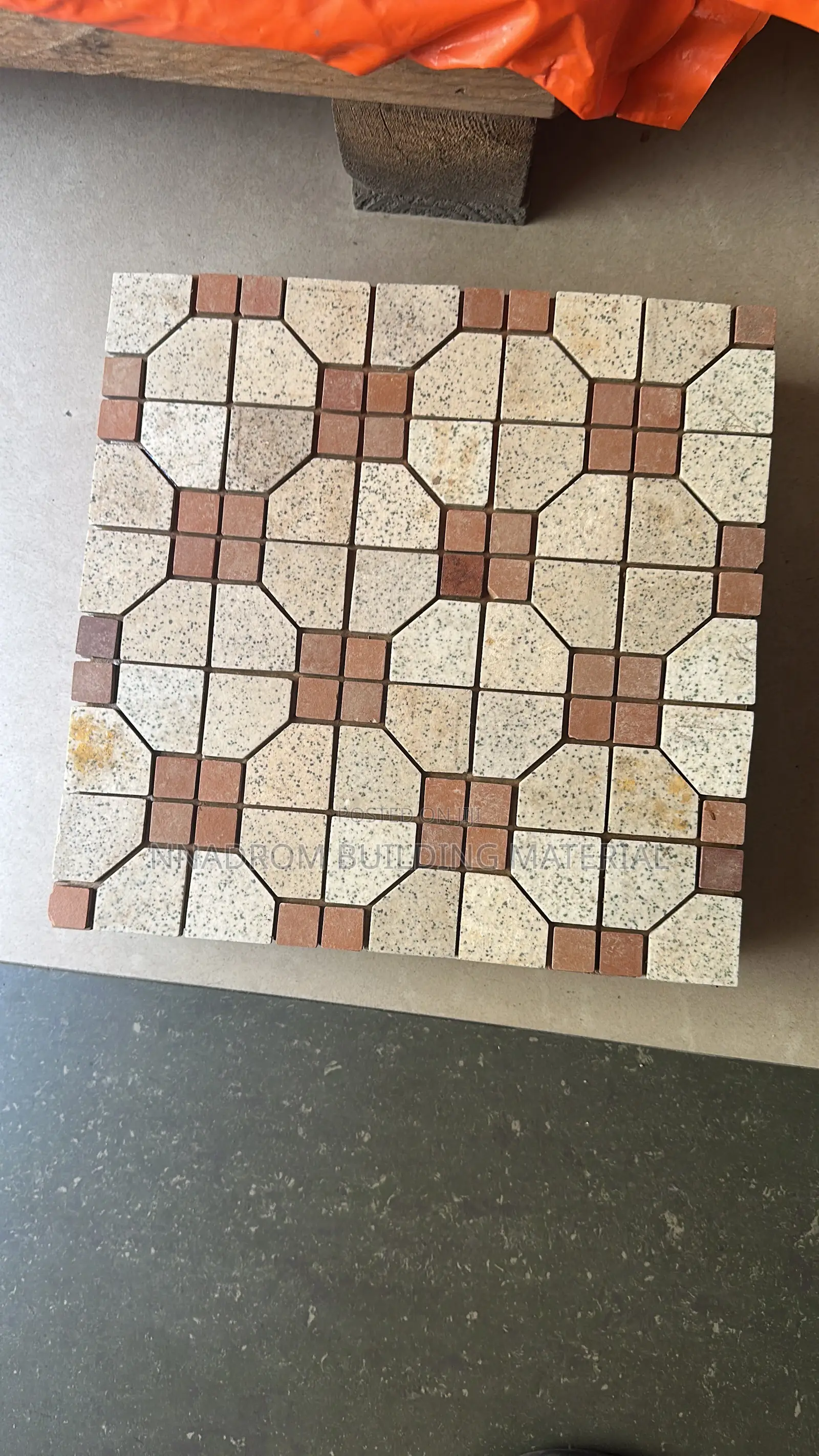 Mt26 Red Matte Mosaic