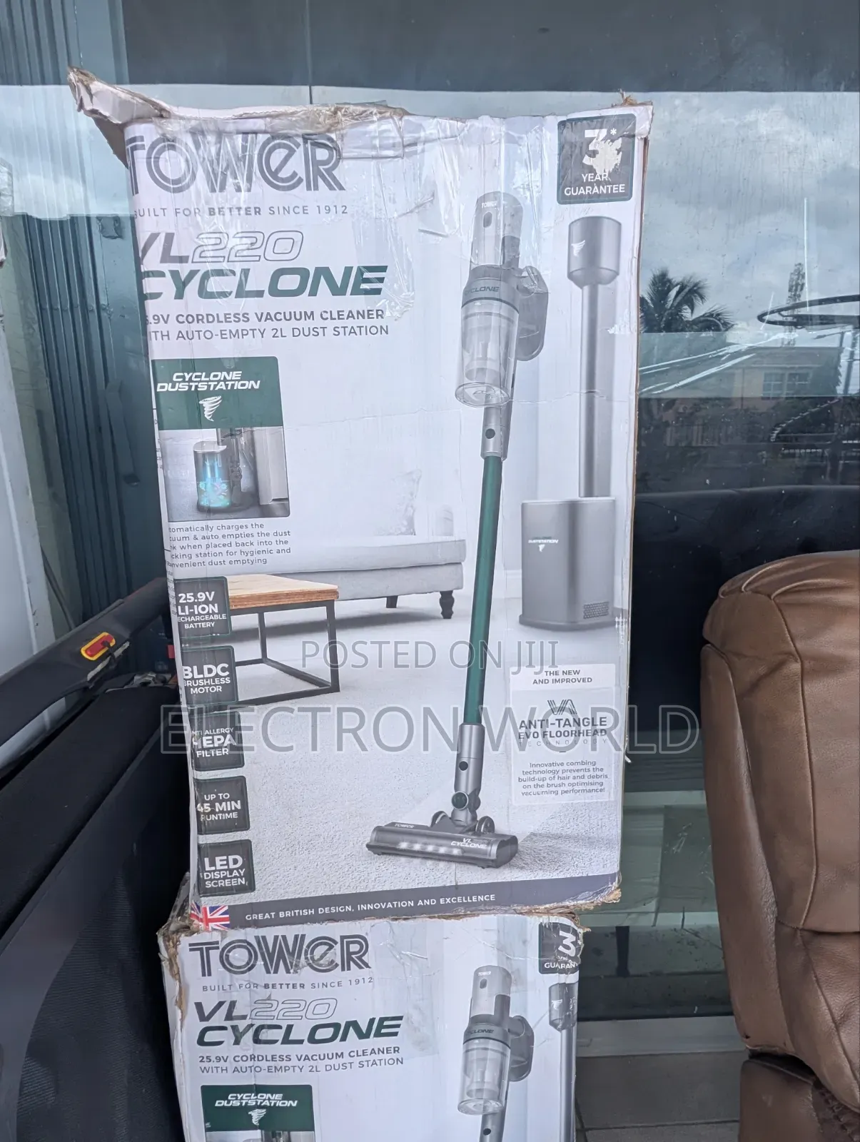Uk Made Tower Vacuum Cleaner With Mop
