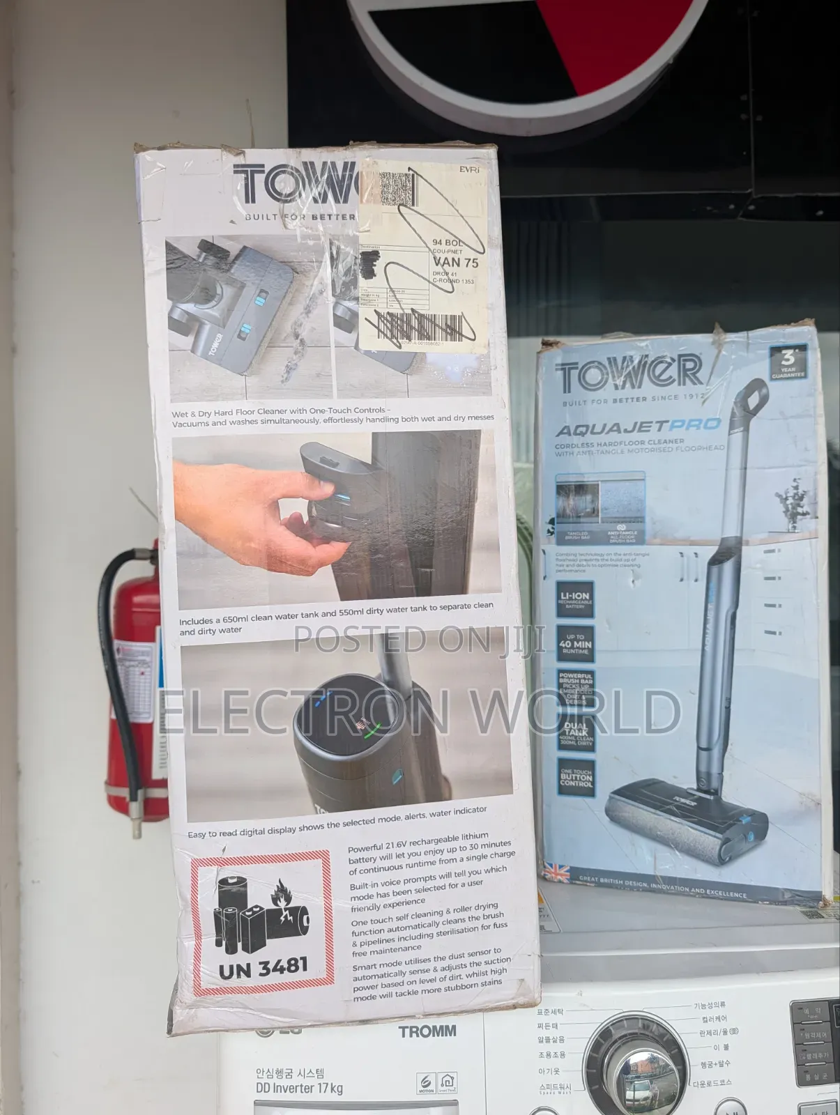 Uk Made Tower Vacuum Cleaner With Mop