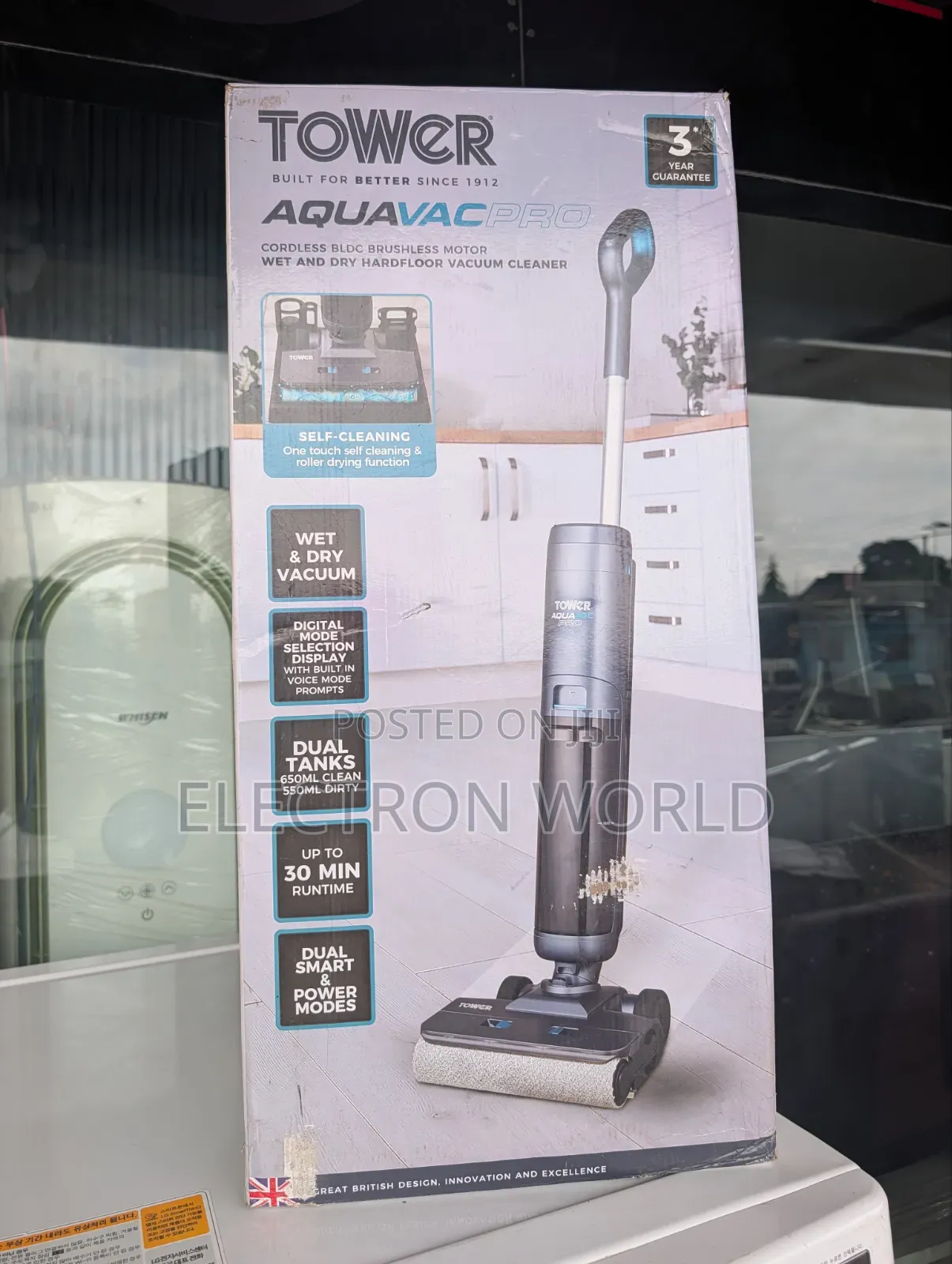 Uk Made Tower Vacuum Cleaner With Mop