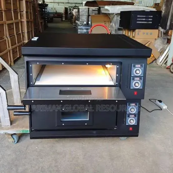 Double Layer Gas Pizza Oven Big Size