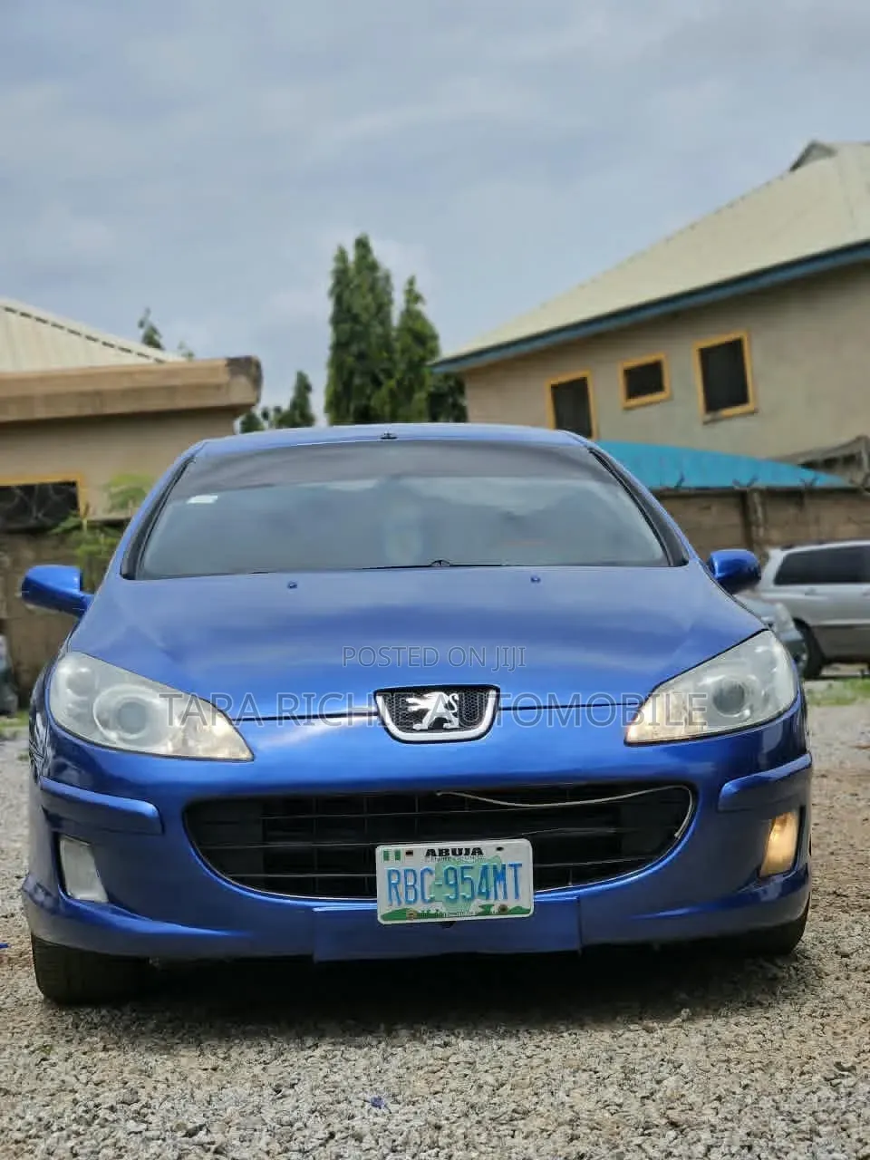 Peugeot 407 2008 Blue