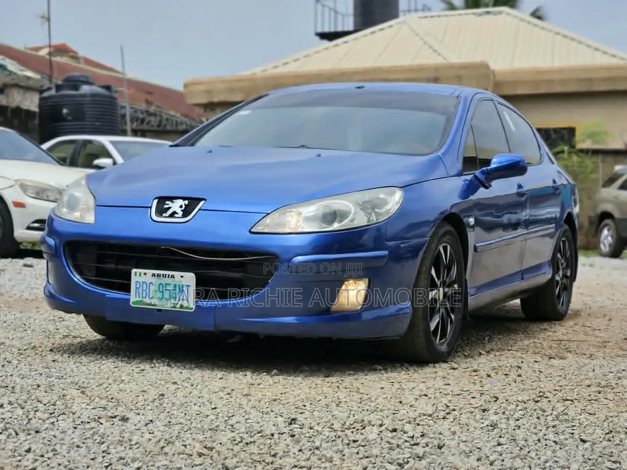 Peugeot 407 2008 Blue