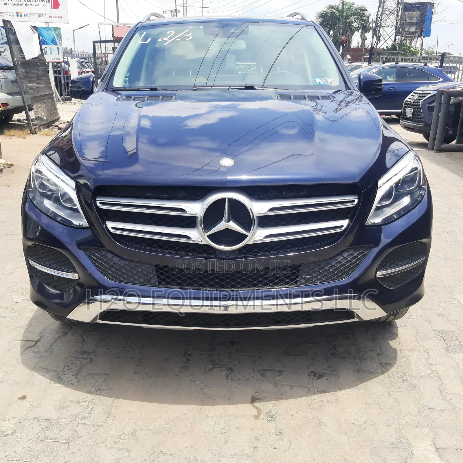 Mercedes-Benz GLE-Class GLE 350 2016 Blue