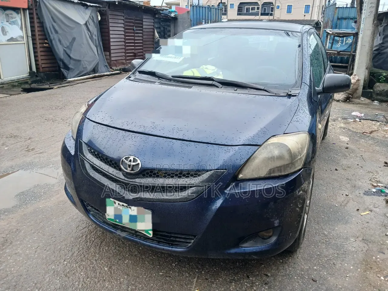 Toyota Yaris 2005 Blue