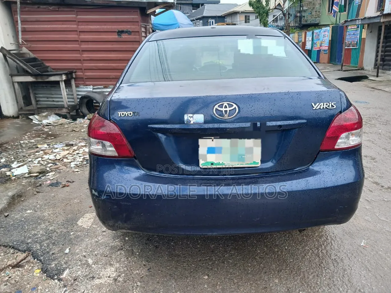 Toyota Yaris 2005 Blue