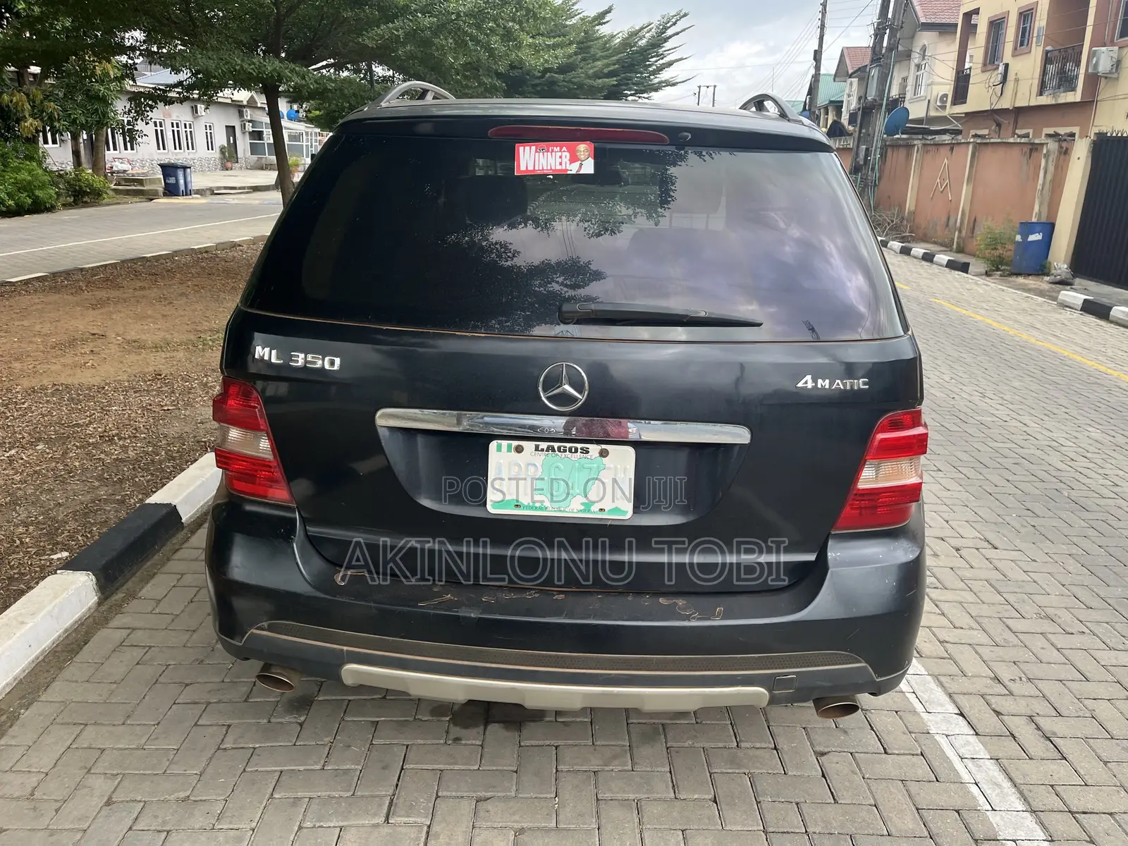Mercedes-Benz M Class ML 350 4Matic 2007 Black