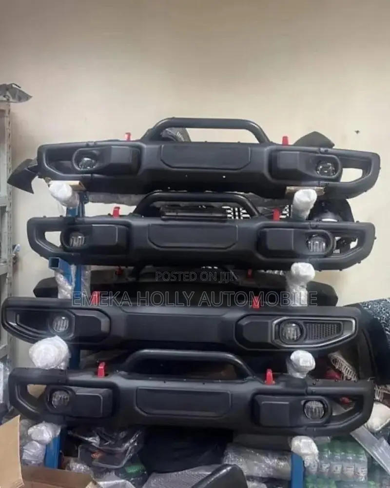 Heavy-Duty Front Bumper Upgrade Kit for Jeep Wrangler JL