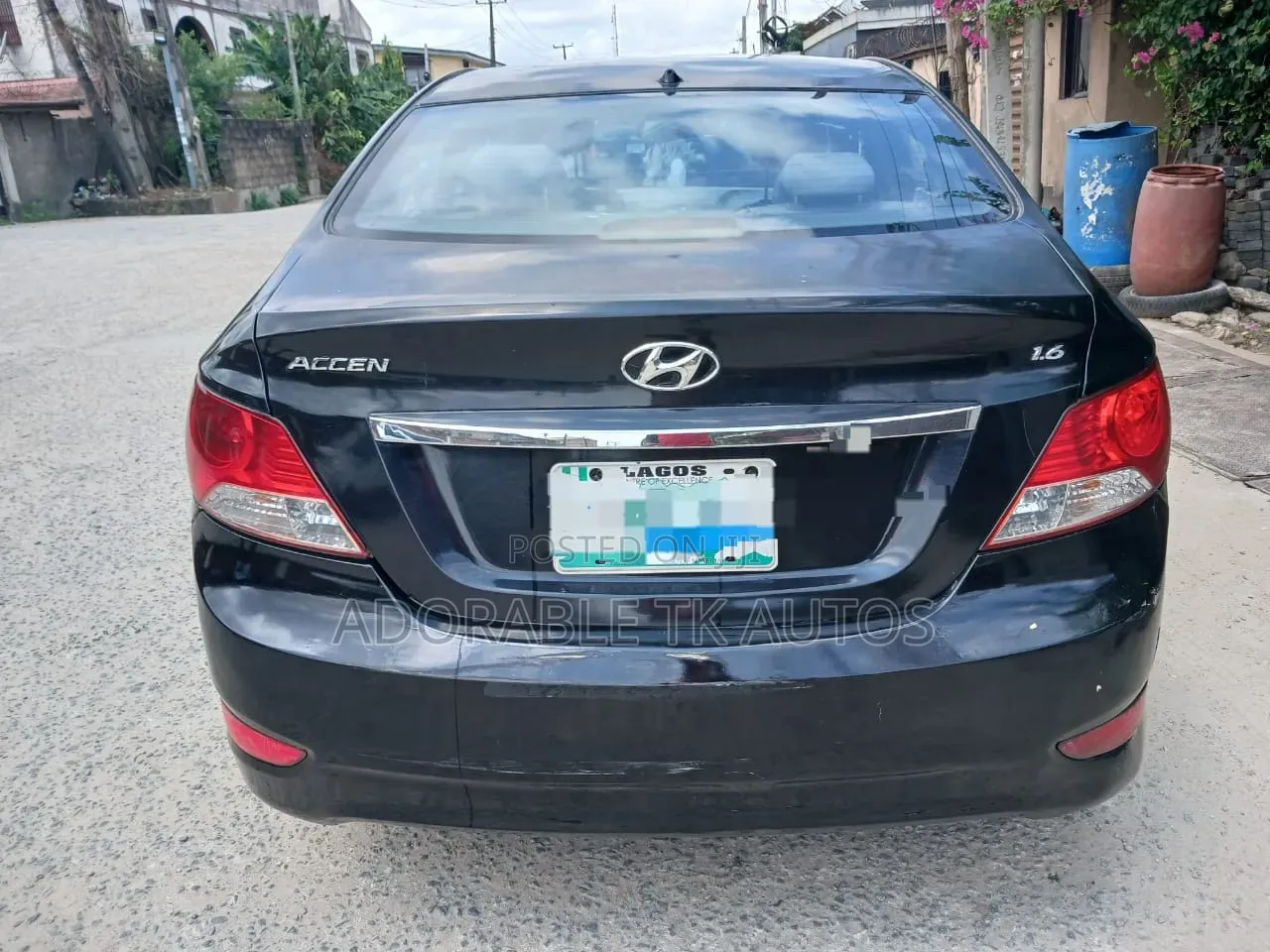 Hyundai Accent 2014 Black