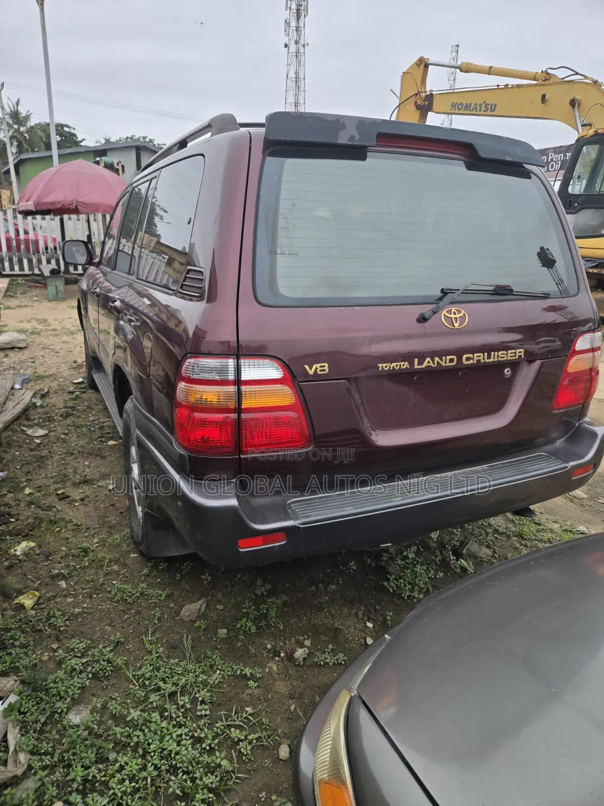 Toyota Land Cruiser 2005 Burgundy