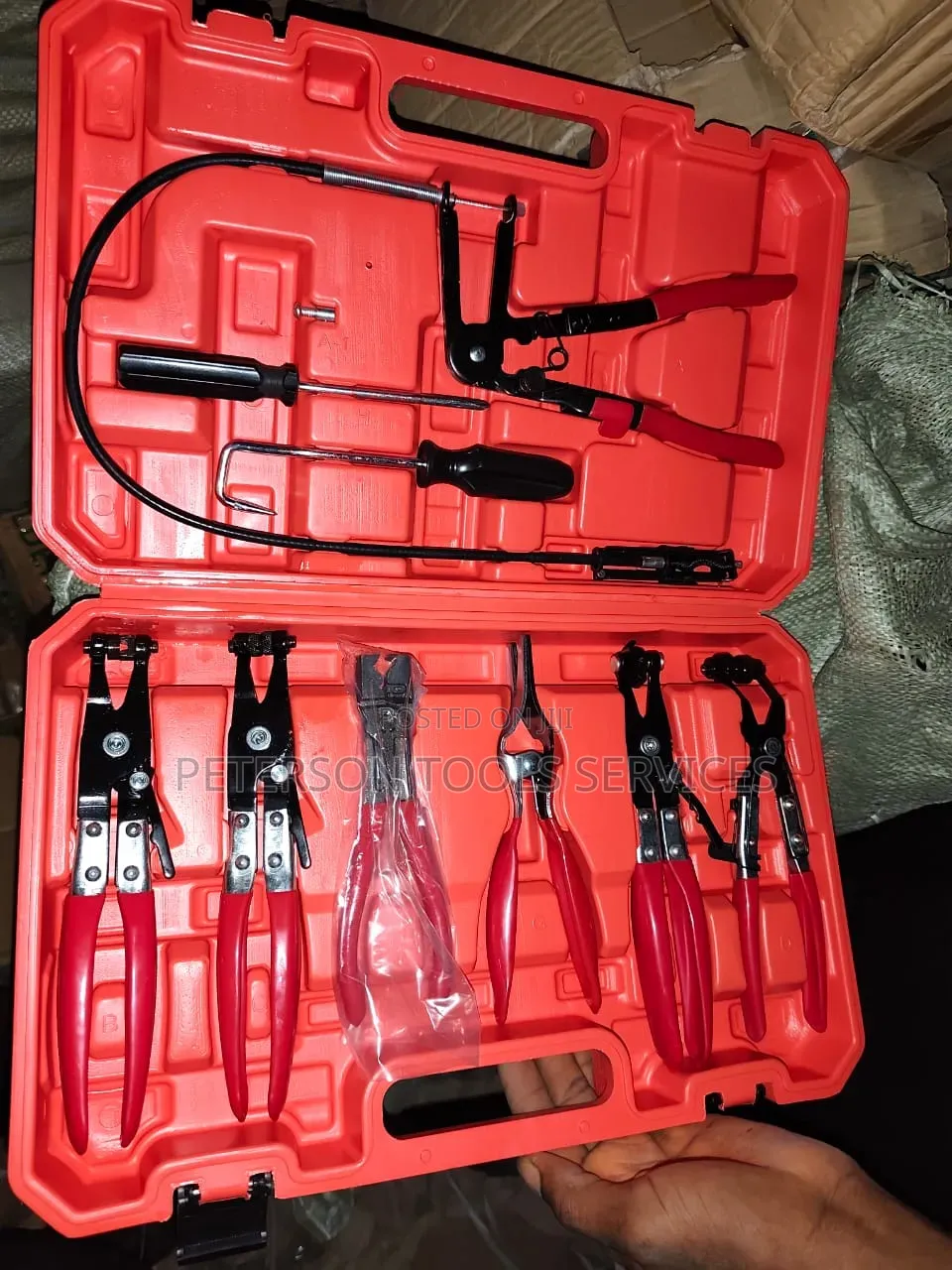 9pc Hose Clamp Pliers Set