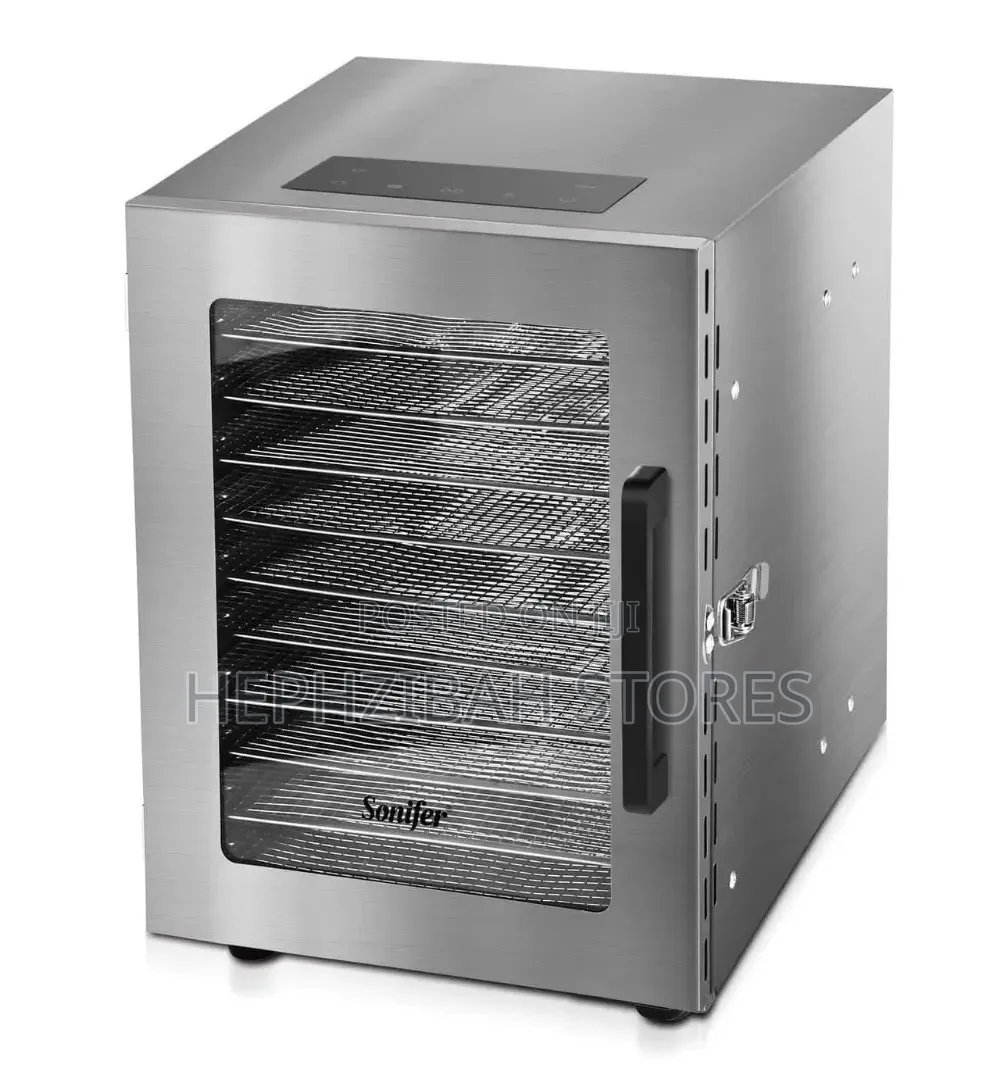 Sonifer 10trays Stainless Steel Food Dehydrator Digital Display