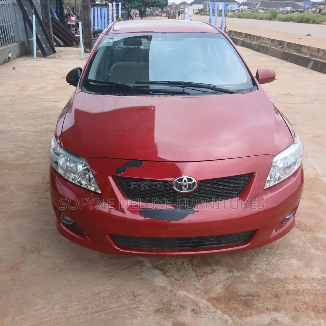 Toyota Corolla 2009 Red