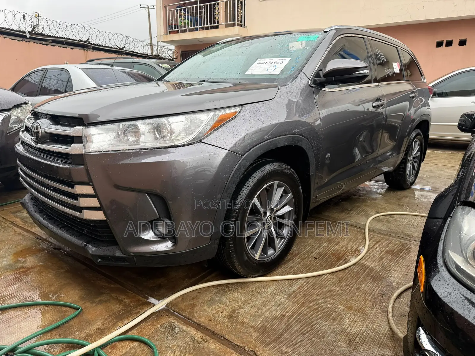 Toyota Highlander 2018 Gray
