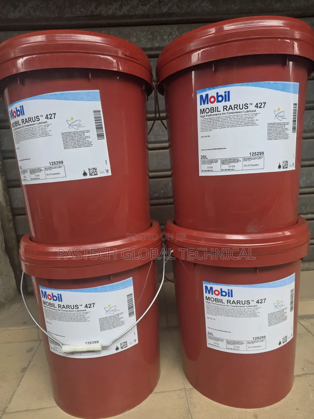 Ashless Air Compressor Oil ¦¦ Mobil Rarus 427