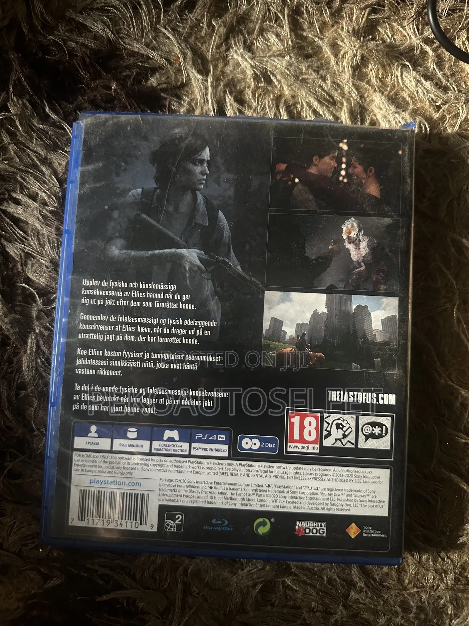 The Last of Us Part II for the PlayStation 4