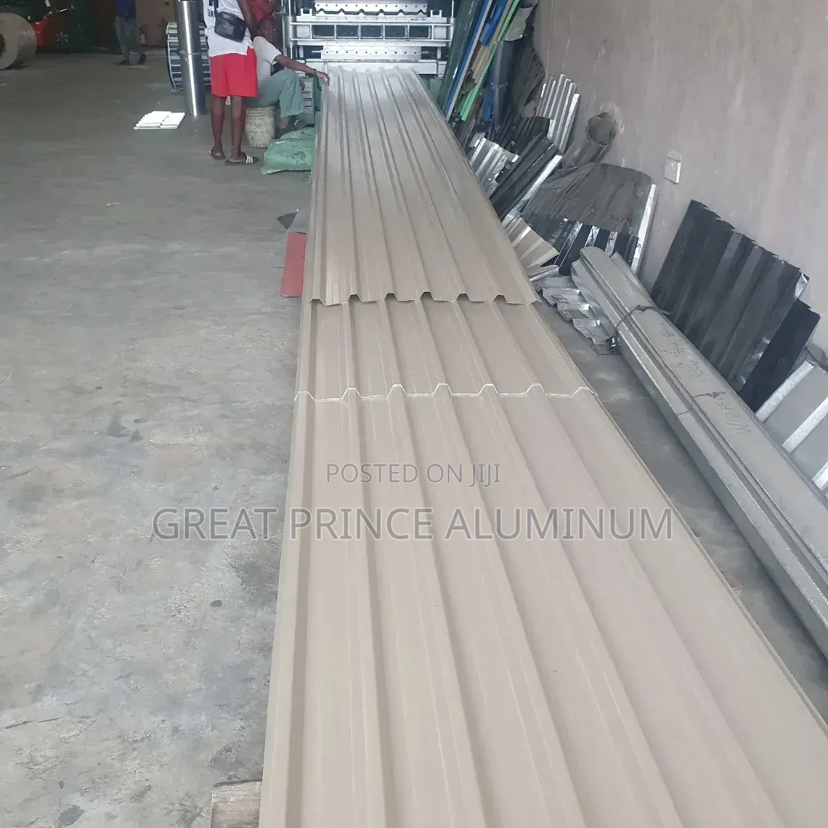 Great Prince Aluminum Roofing Sheet Beach Green Blue Abd Block