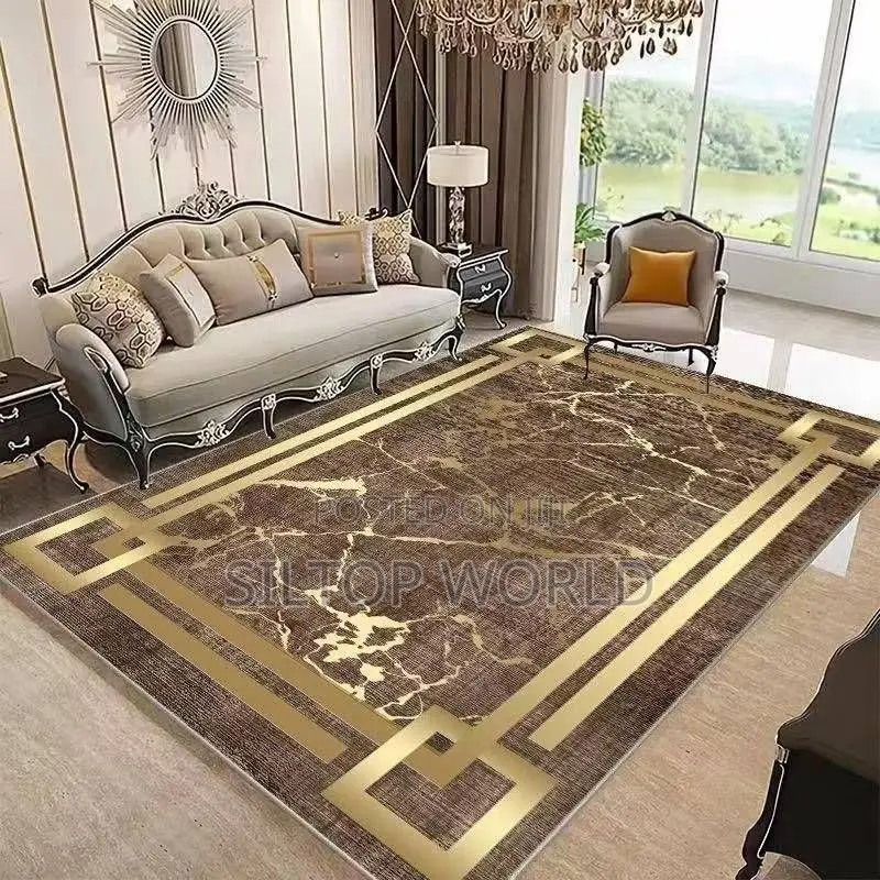 Quality 5 X 7 Living Room Designed Super Soft 3d Center Rug.