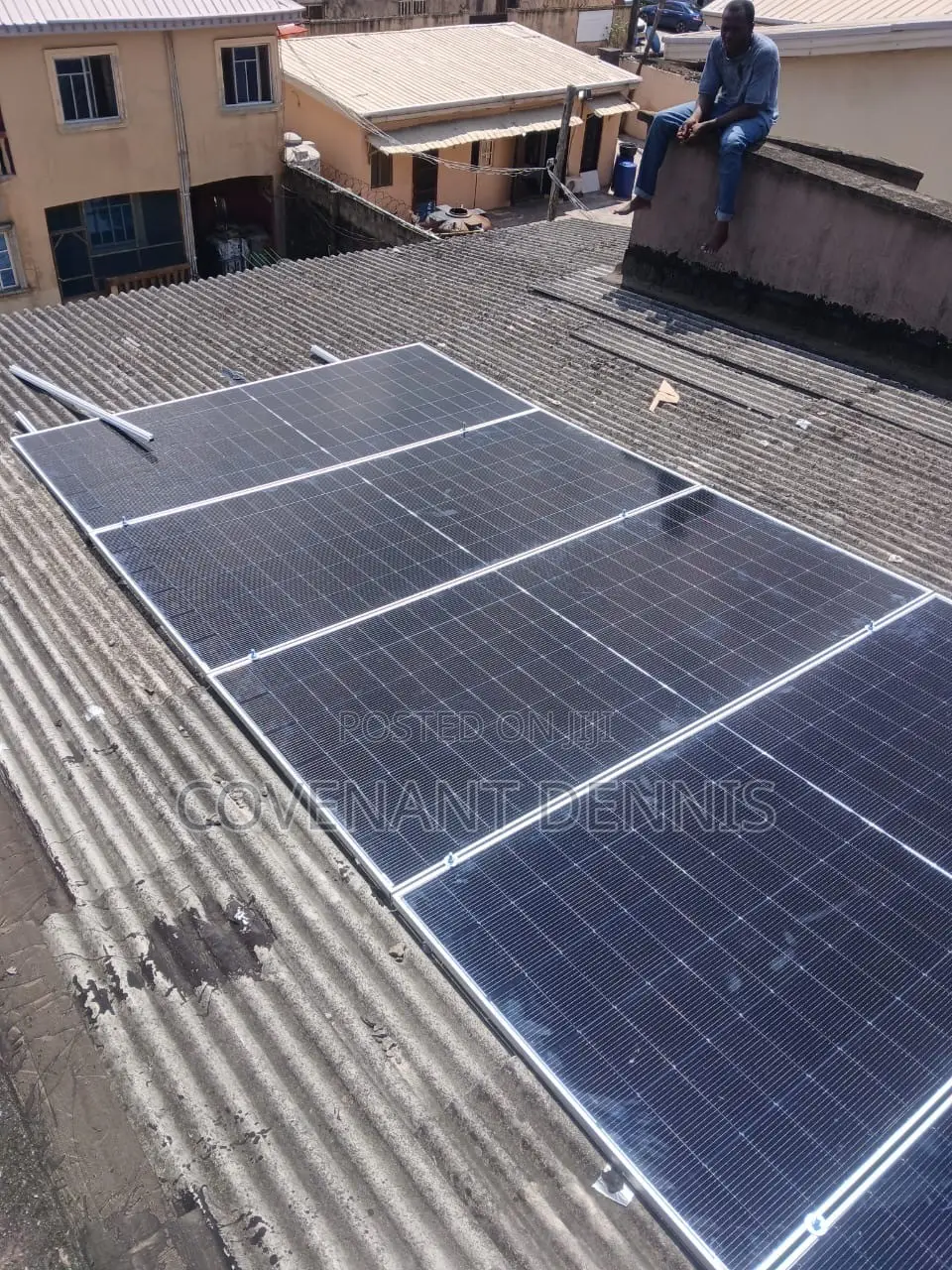 Deye 6kw Inverter With 5kwh Lithium Battery + Complete Set Up