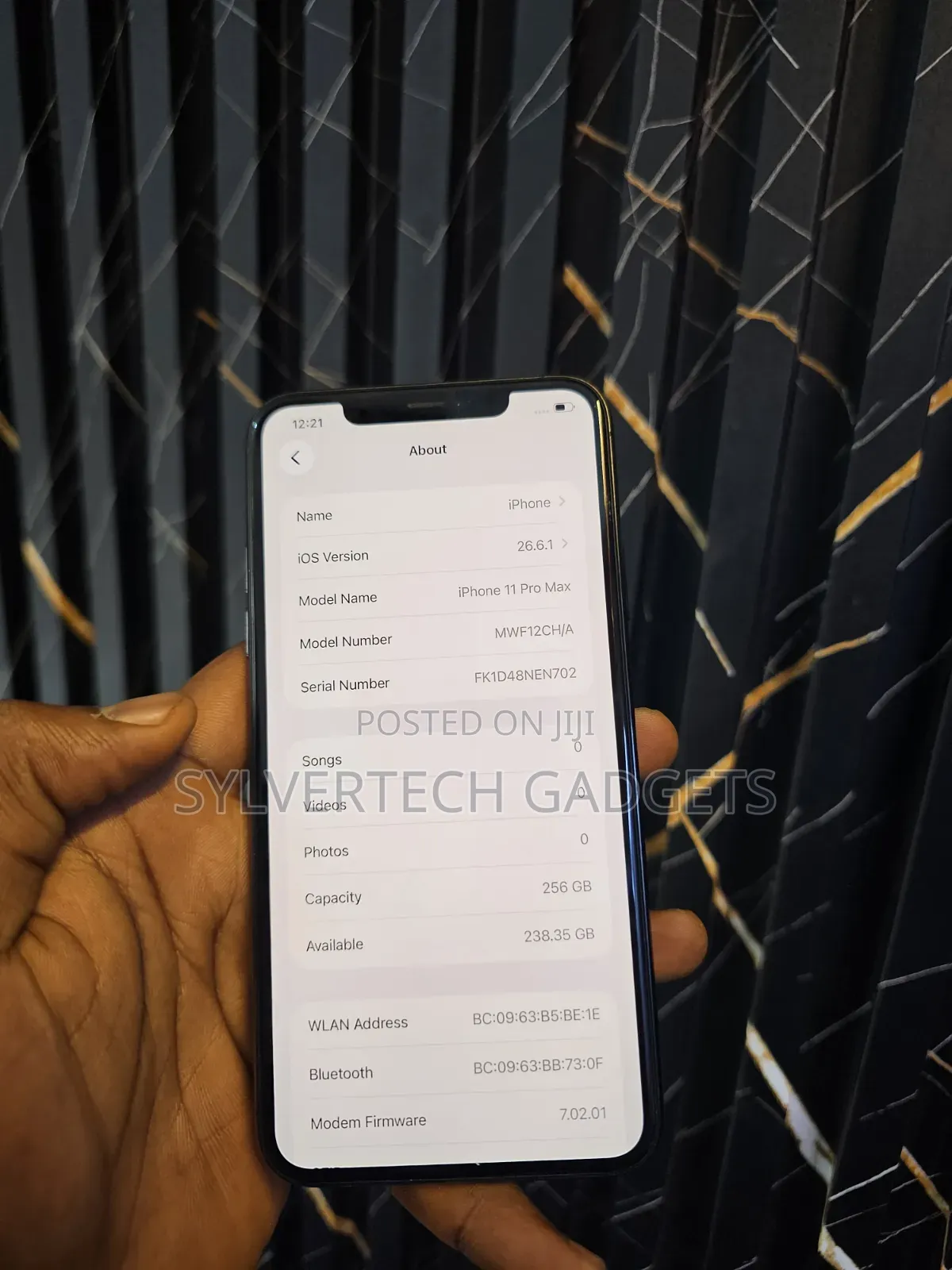 Apple iPhone 11 Pro Max 256 GB Black