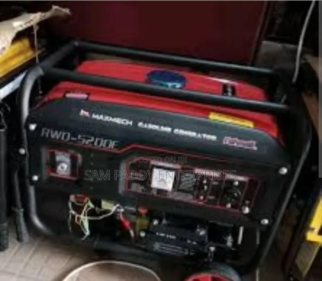 Maxtech 5200e2 Key Starter 4.5kva Generator Pure Copper Coil