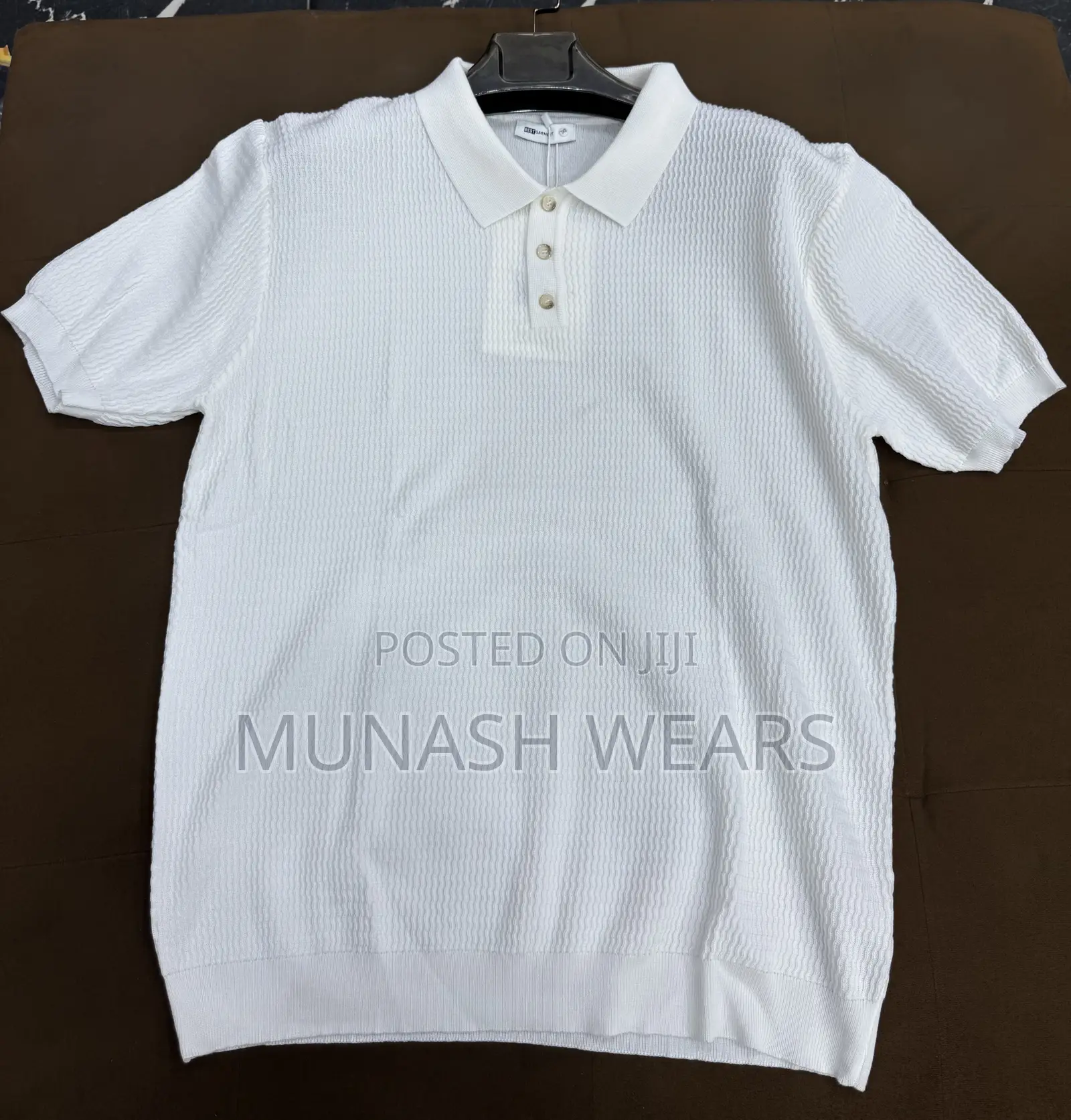 White Cozzy Polo M-3xl