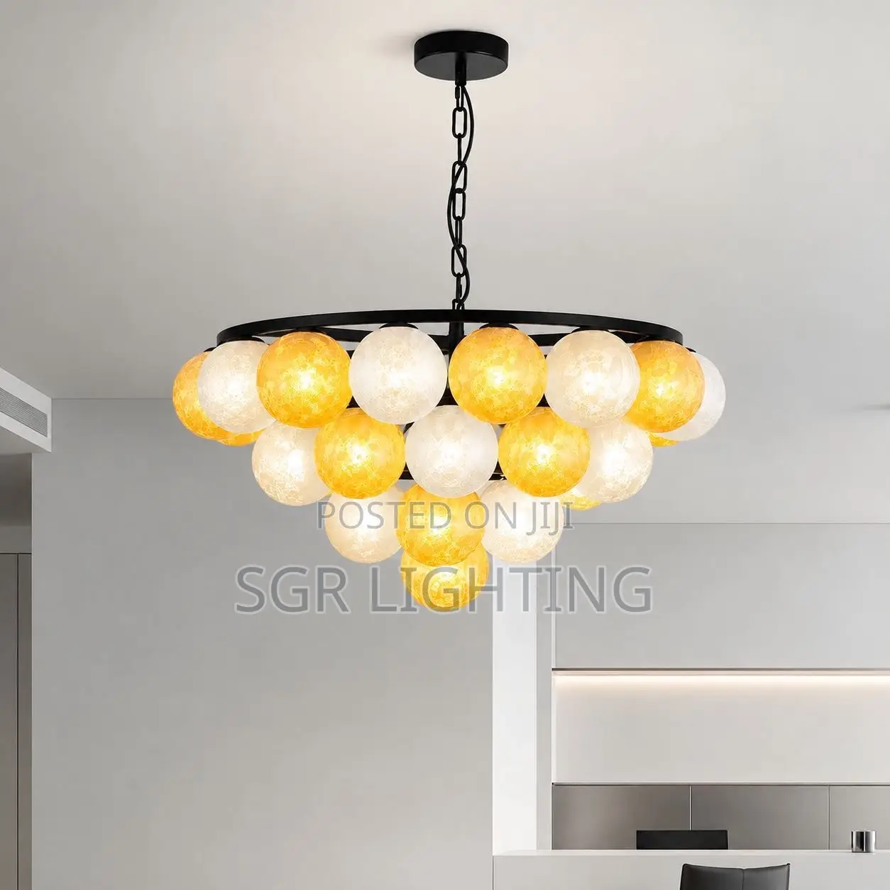 OUFULA Contemporary Restaurant Chandelier Creativity Living Room